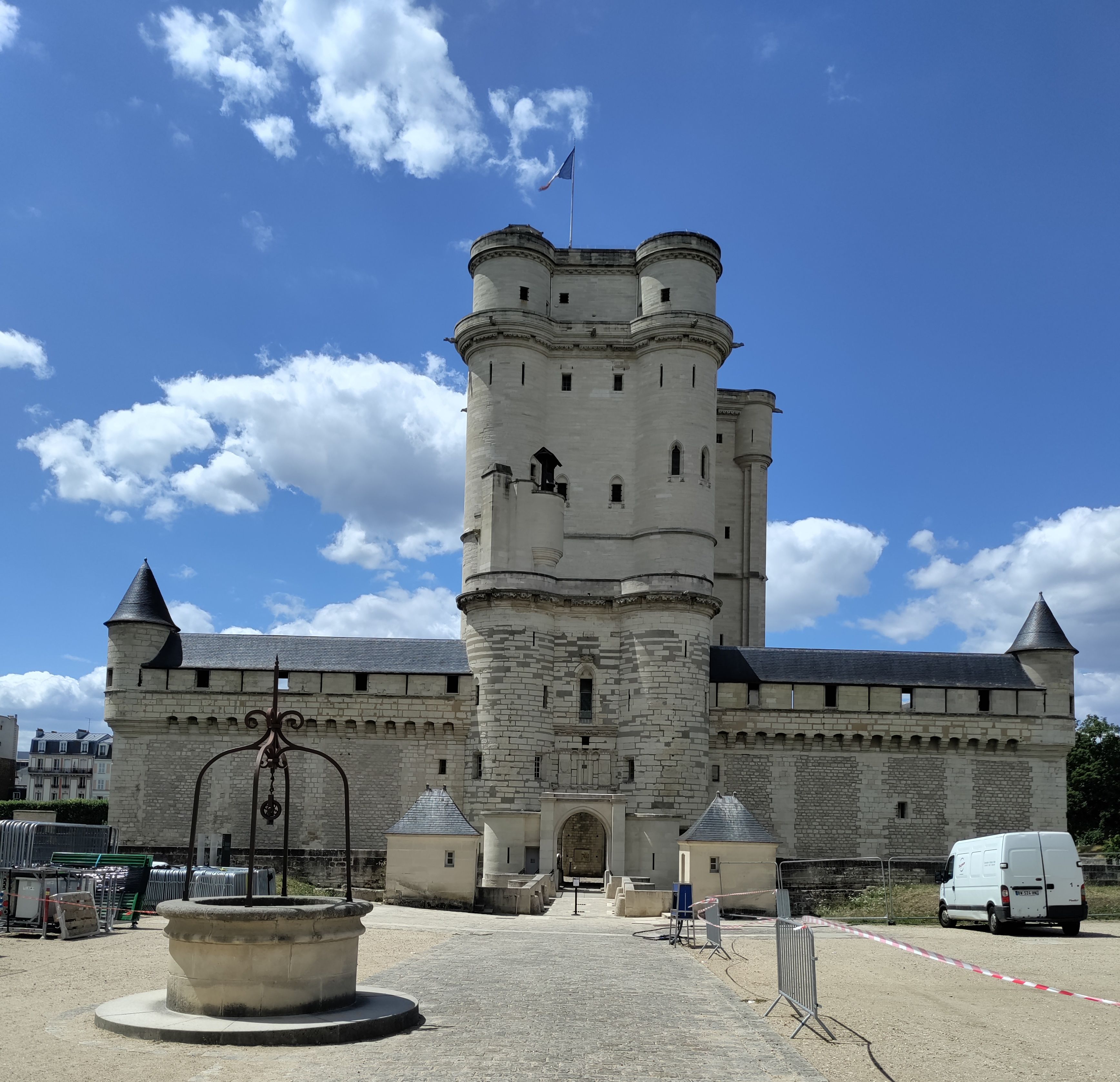 The castle at Vincennes